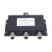 MPS-103P-NF 1分3微帶功率分配器N母型 n型功分器一分三700-2700mhz N母頭 50W 對講機/中繼臺功率分配器 三路無線電分配器訊號中繼器功率分配器 
